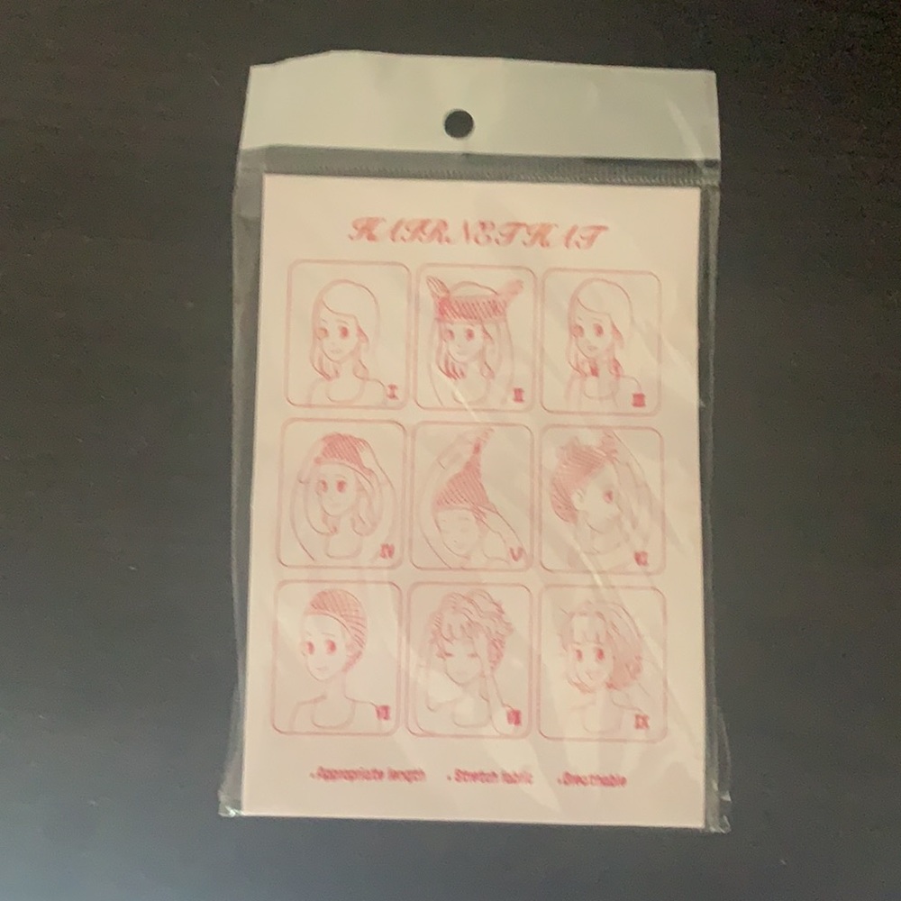 Invisible Nylon hair net with elastic includes 2 - Picture 2 of 2